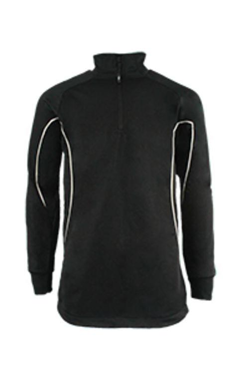 Sports Track Top - Black/White