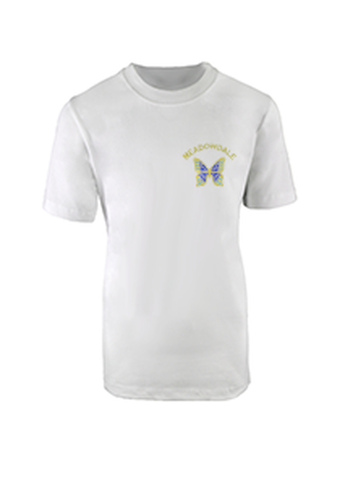 Meadowdale Primary - White T-Shirt (PE)