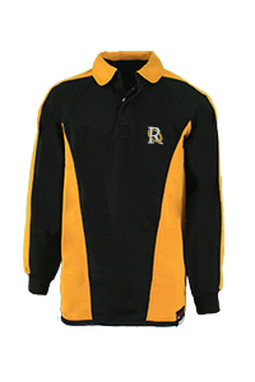 Retford Oaks - Black / Gold Rugby Top (BOYS)