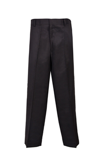 Uniform Direct - Full Elastic Back Boys Generous Fit Trousers in Black