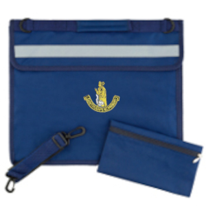 St Hugh's Catholic Primary School - Navy Deluxe Bookbag