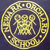 Navy Newark Orchard School Polo Shirt with Yellow Logo