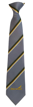 Retford Oaks - School Clip-On Tie - (SHERWOOD)