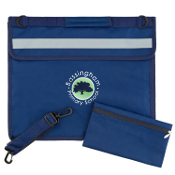 Bassingham Primary School - Deluxe Bookbag - Navy Blue 