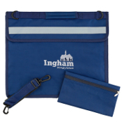Ingham Primary School - Deluxe Bookbag - Navy Blue
