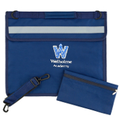 Welholme Academy - Deluxe Bookbag - Navy Blue