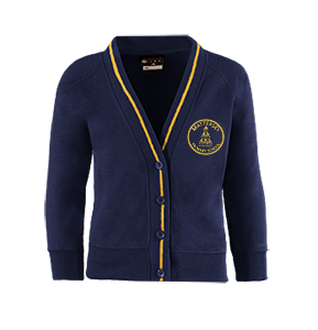 Mattersey Primary School - Navy Blue Cardigan with Gold Edge
