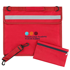 Forest Lodge Academy - Deluxe Bookbag - Red
