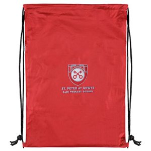 St Peter at Gowts Primary School - PE Bag - Red