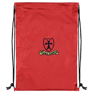 St John's Academy - PE Bag - Red