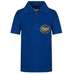 St Barnabas C of E Primary School - Royal Blue Polo Shirt
