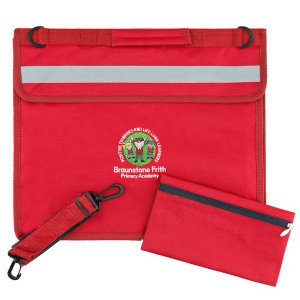 Braunstone Frith Primary Academy - Deluxe Bookbag - Red