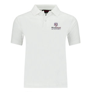 Mount Street Academy - White Polo Shirt
