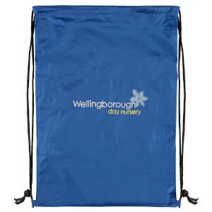 Wellingborough Day Nursery - PE Bag - Royal Blue