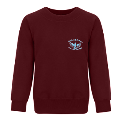 Eagle Community Primary School Burgundy SWEATSHIRT