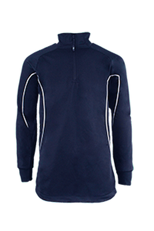 Sports Track Top - Navy/White