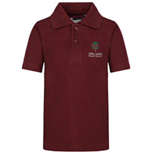 Birklands Primary School - Burgundy Polo Shirt