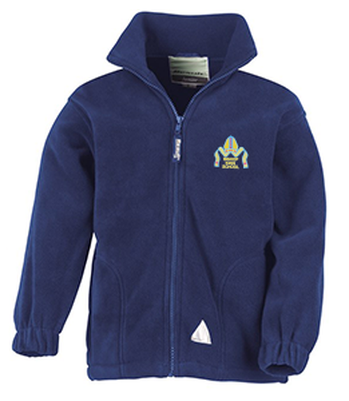 Bishop King School - Royal Blue Fleece Jacket