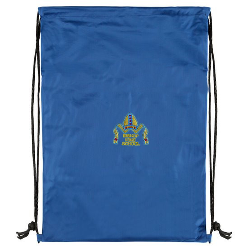 Bishop King School - PE Bag - Royal Blue