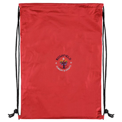 Bushfield Road Infant School - PE Bag - Red