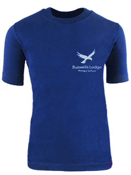 Buswells Lodge Primary School - Royal Blue PE T-Shirt