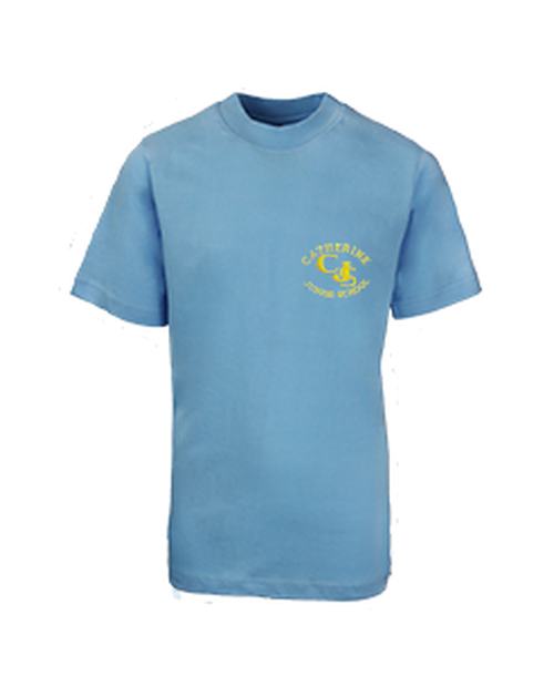 Catherine Junior School - Sky Blue PE T-Shirt