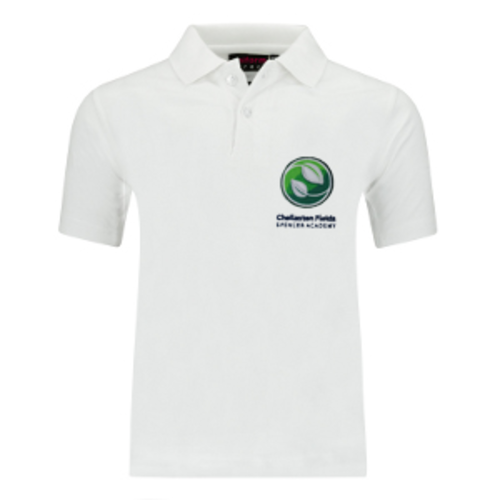 Chellaston Fields Spencer Academy - White Polo Shirt