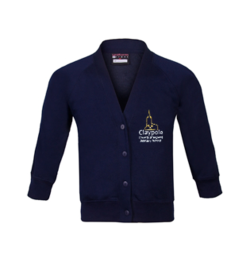 Claypole C of E Primary School - Navy Cardigan
