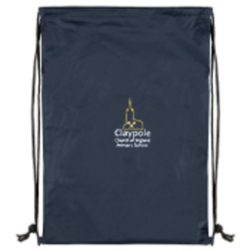 Claypole C of E Primary School - PE Bag - Navy Blue