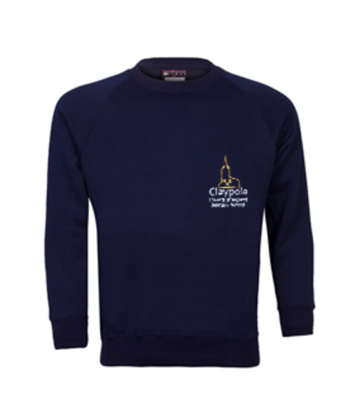 Claypole C of E Primary School - Navy Sweatshirt