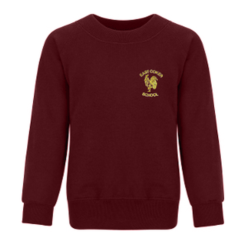 East Coker Community Primary School Burgundy SWEATSHIRT