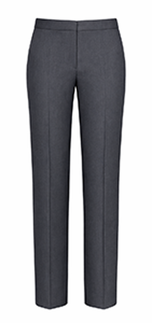 Youth - One Clip Trouser - Mid Grey