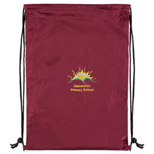 Glebelands Primary School - PE Bag - Burgundy