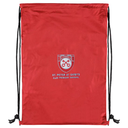 St Peter at Gowts Primary School - PE Bag - Red