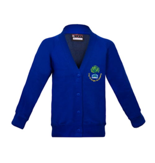 The Grange Academy - Royal Blue Cardigan