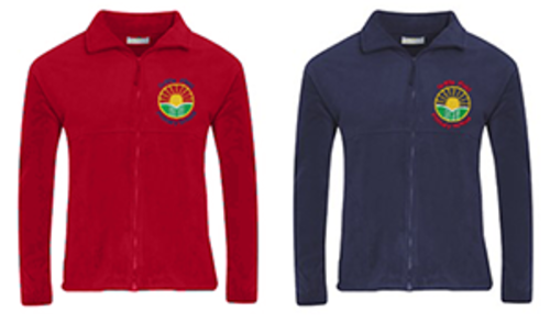 Griffe Field Primary School - Red or Navy Fleece Jacket