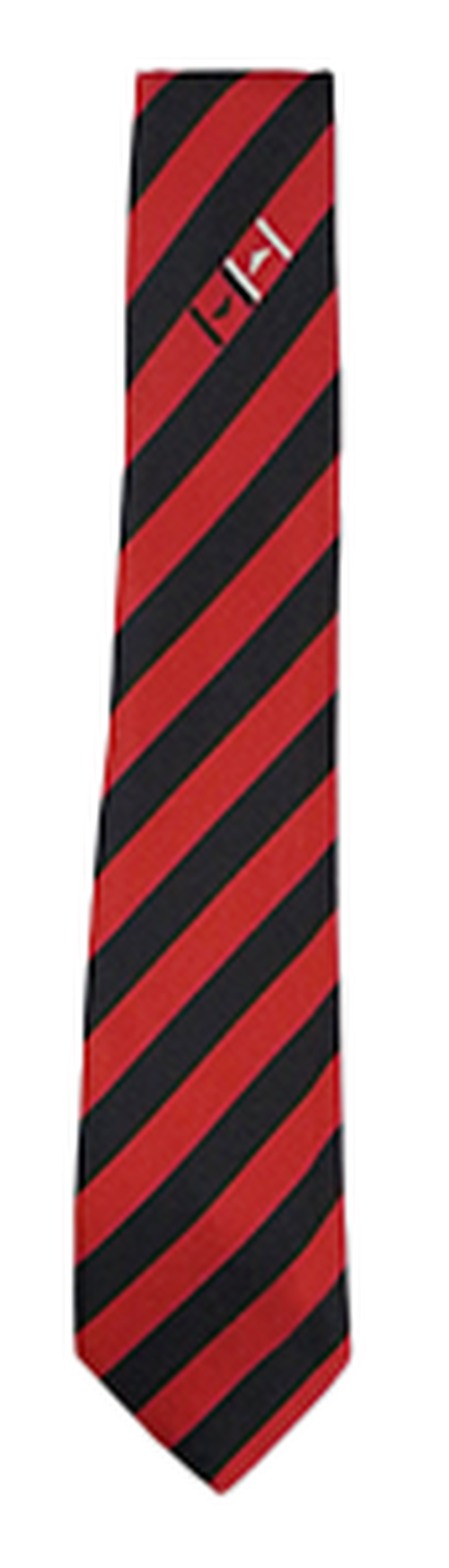 Haven High Academy - Red / Bold Black Stripe (30) - Tie (Y7 25/26)