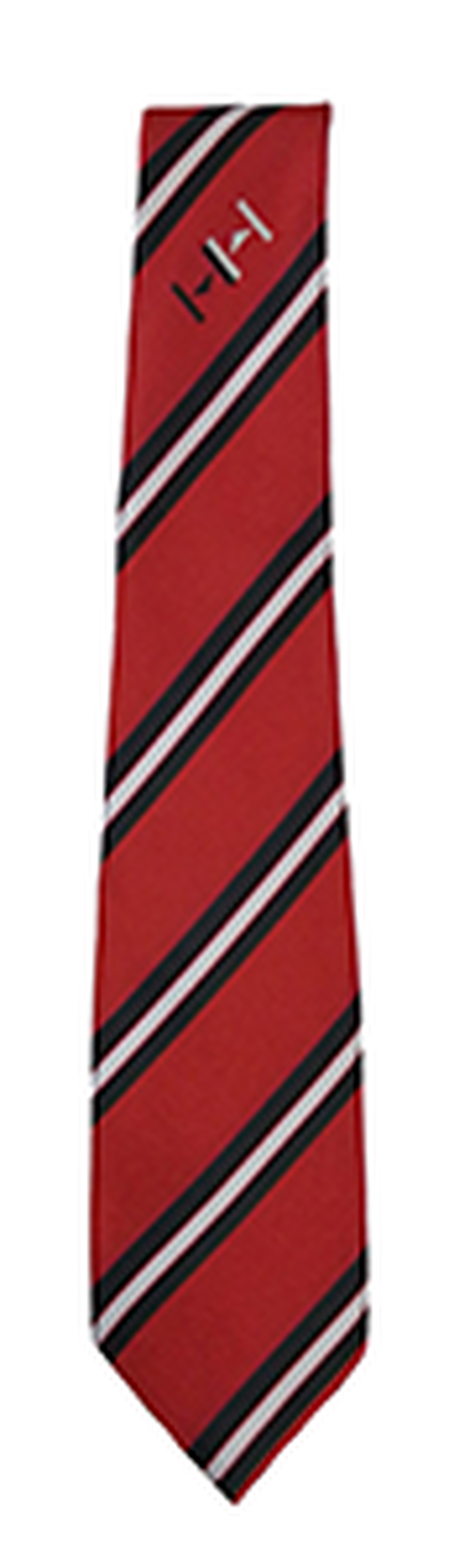 Haven High Academy - Red / Black & White Stripe (33) - Tie (Y10 25/26)