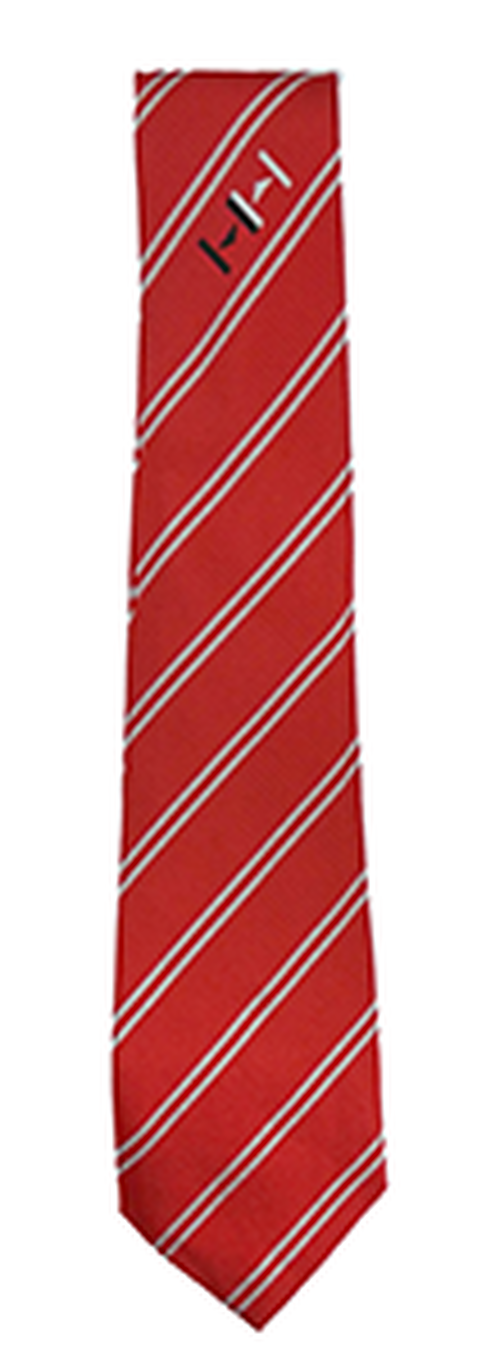 Haven High Academy - Red / Twin White Stripe (32) - Tie (Y9 25/26)