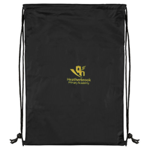 Heatherbrook Primary Academy - PE Bag - Black