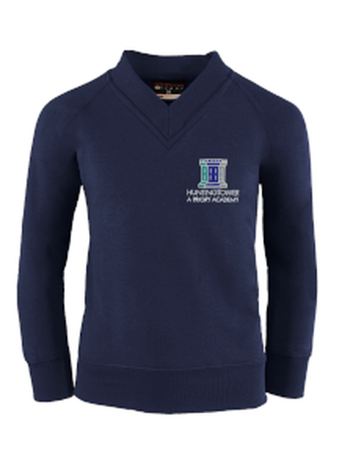 Huntingtower CP Academy - V-Neck Sweatshirt