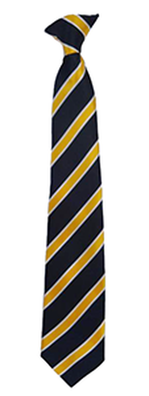 King Edward VI Grammar School TIE - Navy Stripe Lower School Y7-9 