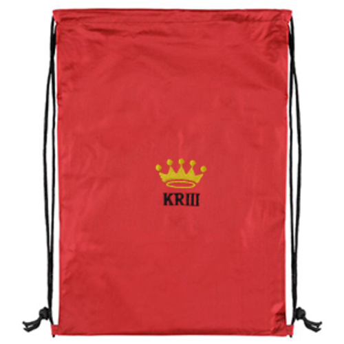 King Richard III Infant and Nursery School - PE Bag - Red