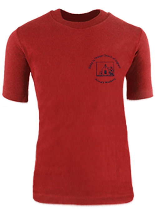 Kirkby La Thorpe CE Primary Academy - Red PE T-Shirt