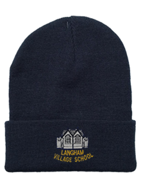 Langham Village School - Navy Ski Hat