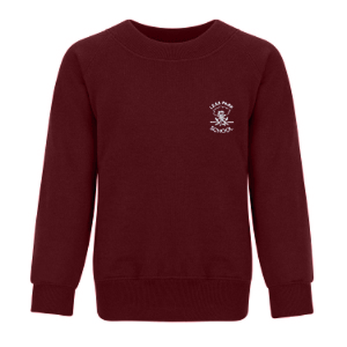Leas Park Junior School - Burgundy Sweatshirt