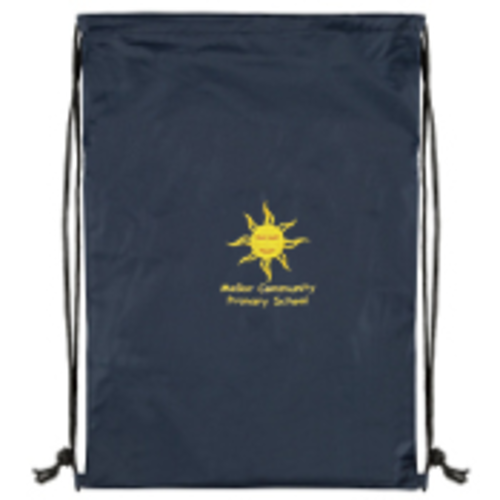 Mellor Community Primary School - PE Bag - Navy Blue