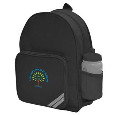 Mercers Wood Academy - Black Backpack (I-UN)
