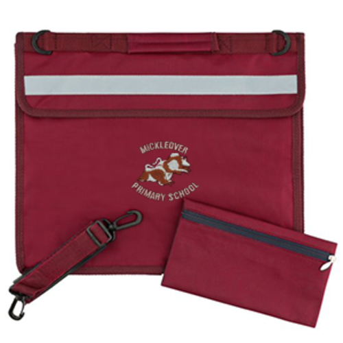 Mickleover Primary School - Deluxe Bookbag - Burgundy