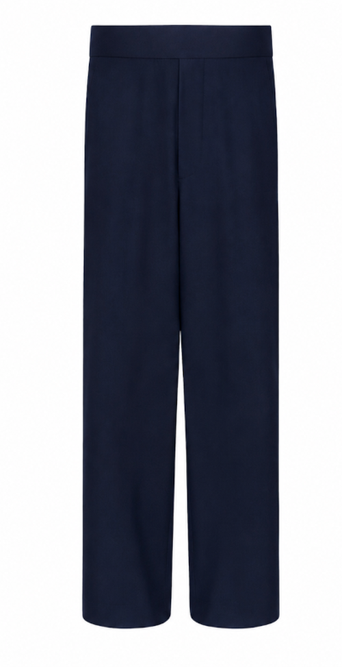 UD - Full Elastic Back Boys Generous Fit Trousers - NAVY